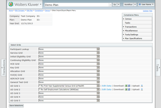 Compliance Software User Guide