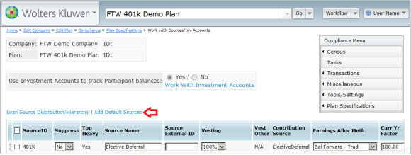 Compliance Software User Guide
