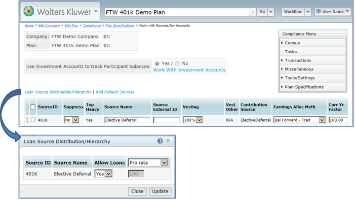 Compliance Software User Guide